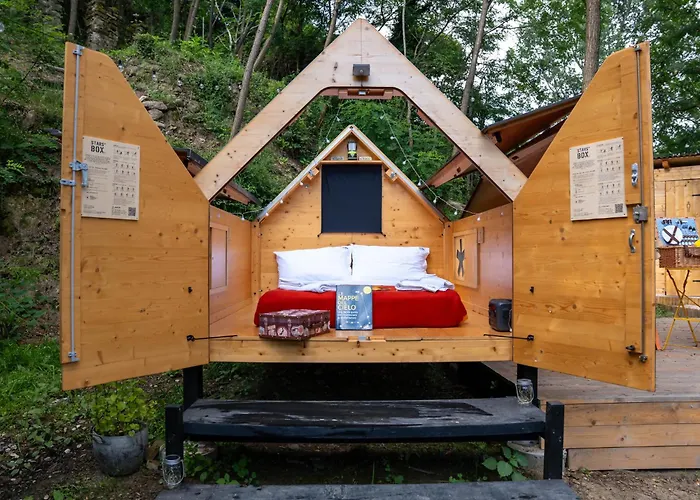 Luxury tent Starsbox Cinque Terre Carrodano Inferiore